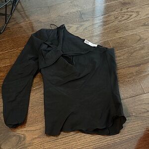 Zara Elegant Black Blouse